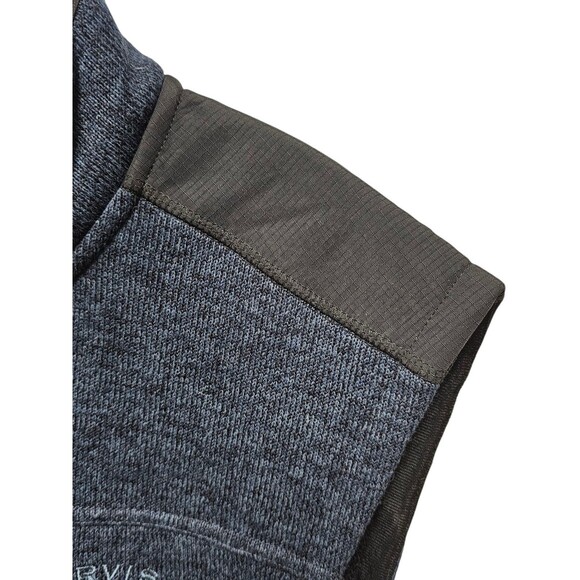 Orvis Mens XL Vest Fishing Full Zip Better Sweater Blue Outdoor Wear Trout Hunt - Picture 8 of 13